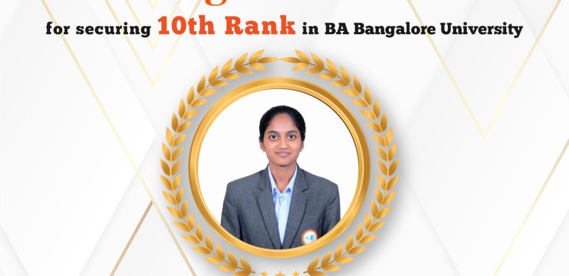 🎉 From Consistent Learner to University Rank Holder: Bhuvanasri’s Journey with Universal School of Administration