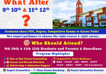 Free Career Guidance Program: What After 9th, 10th, 11th & 12th?