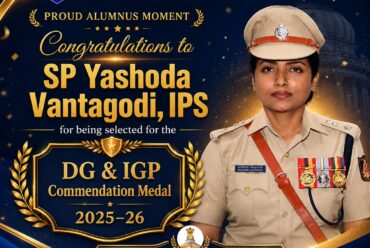Proud Alumna: SP Yashoda Vantagodi IPS